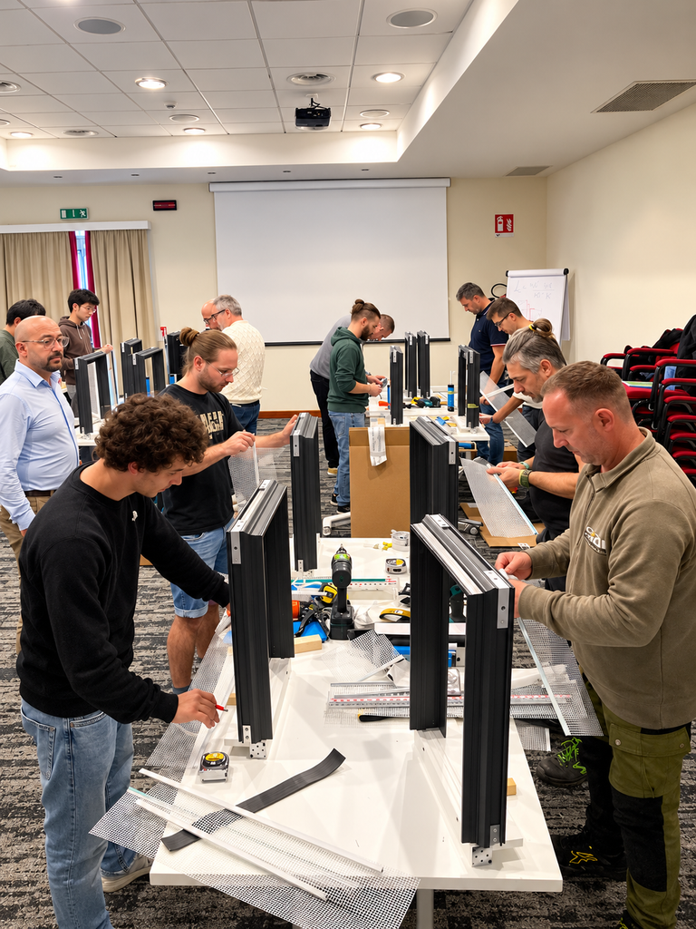 Casta+ e il corso EQF3 Posaclima: formazione per serramentisti 4 Laboratorio di assemblaggio tecnico 768x1024 1